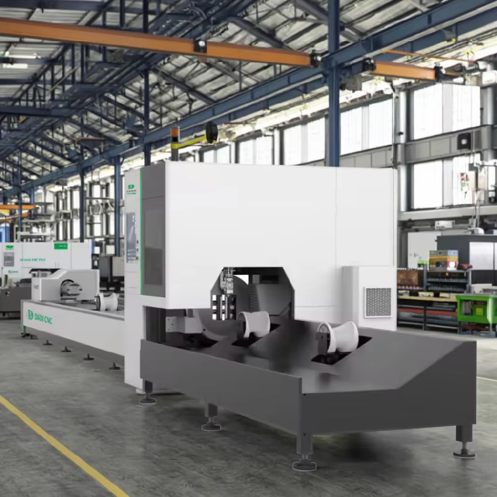 Working principle of DADI CNC laser tube cutting machine