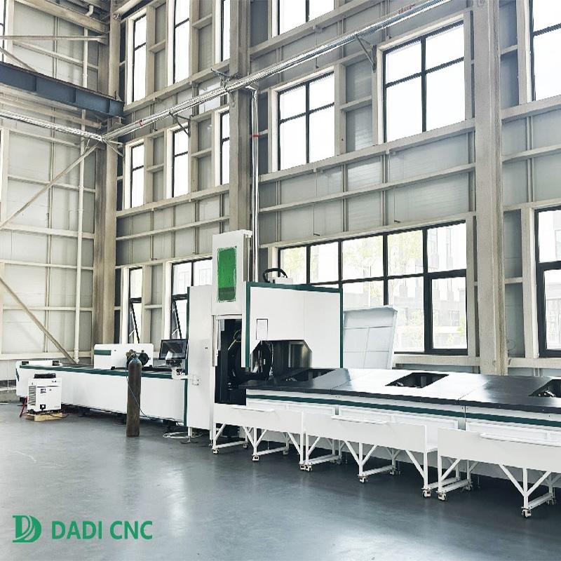 The German manufacturing partner of choice: DADI CNC 3000W 6024 laser cutting machine with automatic unloading platform for efficient production.