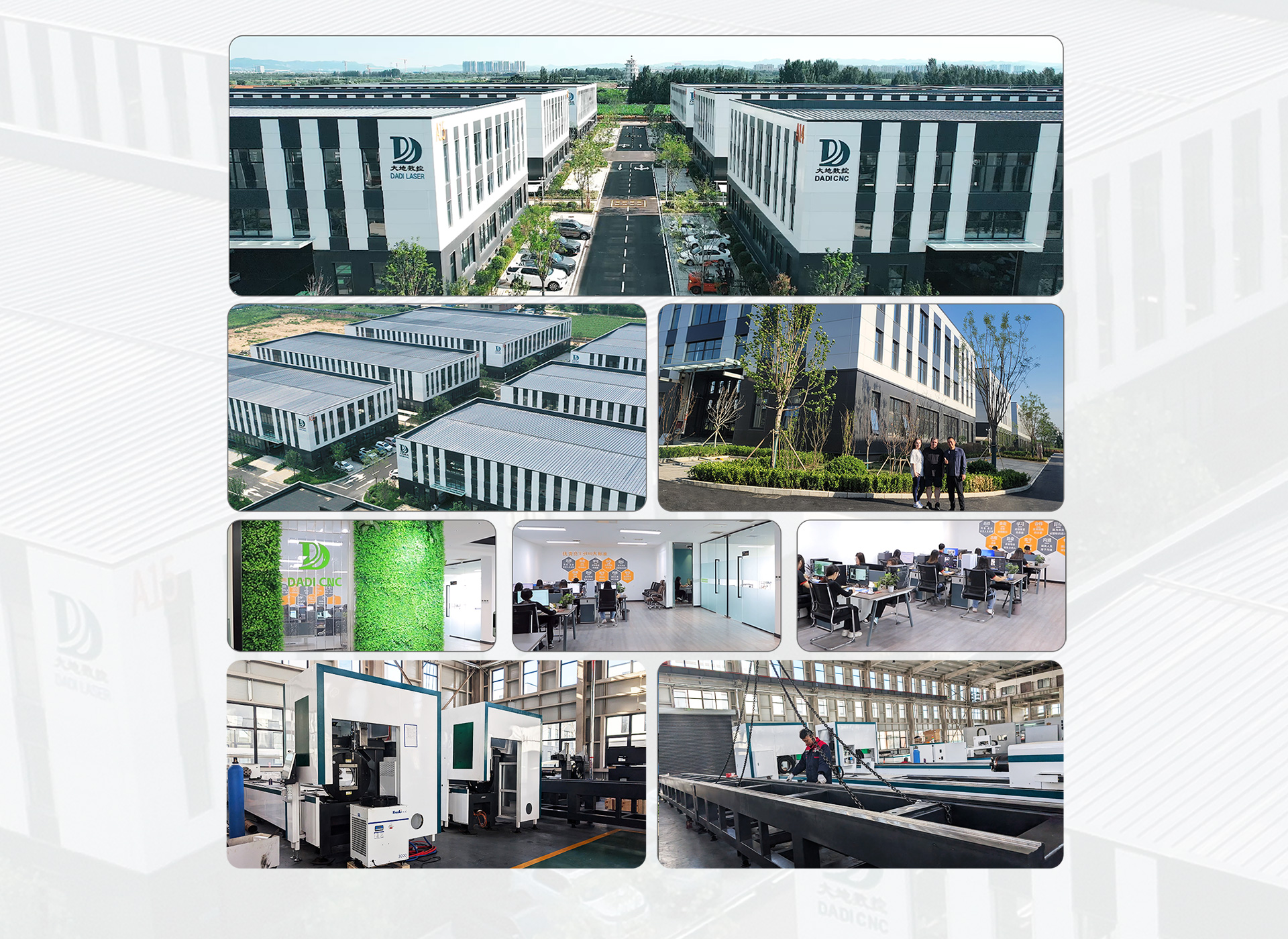 DADI CNC Professional Processing and Cutting square Round Tube Automatic Chuck Customization